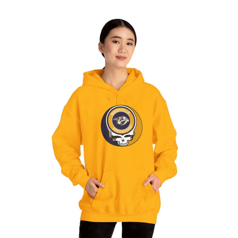 Nashville Predators Grateful Dead Unisex Heavy Blend Hoodie - StealieShop