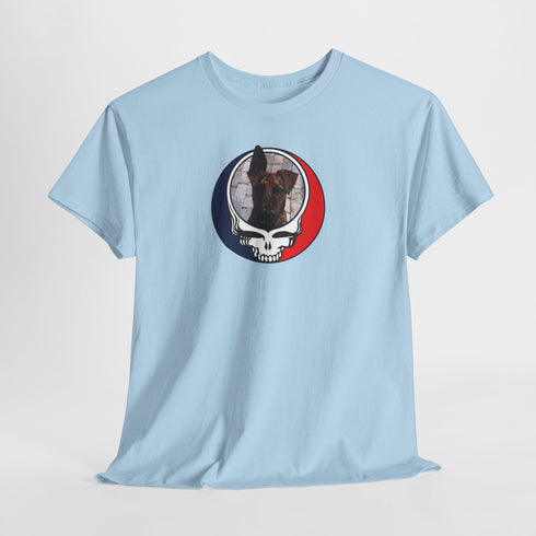 Custom Dog Stealie Unisex Grateful Dead T-Shirt (113)
