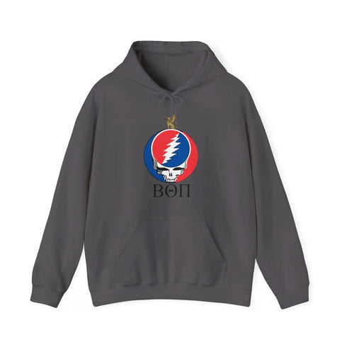 Beta Theta Pi Grateful Dead Hoodie - Hooded Sweatshirt - StealieShop