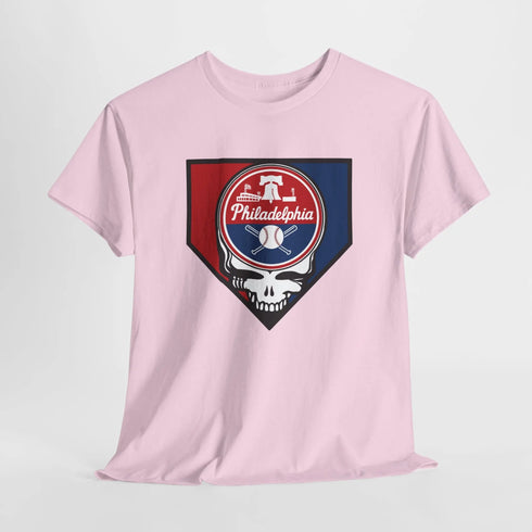 Grateful Dead - Home Run Collection: Philadelphia Edition Grateful Dead Steal Your Face T-Shirt - MLB - StealieShop