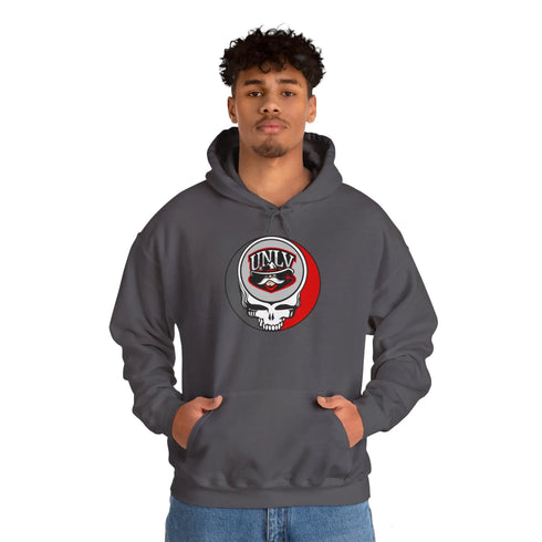 UNLV Grateful Dead Unisex Heavy Blend Hoodie - Hooded Sweatshirt - StealieShop