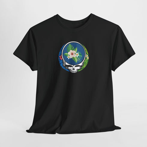 Tropical Stealie Unisex Grateful Dead T-Shirt