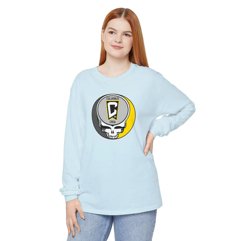 Grateful Dead - Columbus Crew Vineyard Collection Unisex Garment-Dyed Long Sleeve - StealieShop
