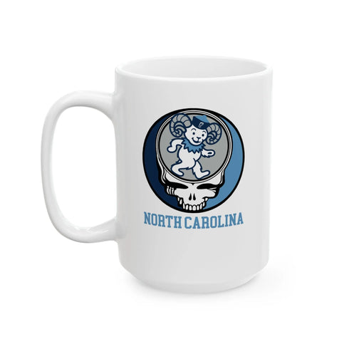 Grateful Dead - UNC Stealie Ceramic Coffee Mug - StealieShop