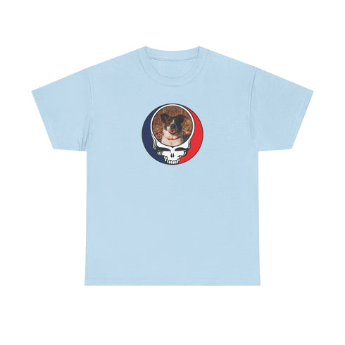 Custom Dog Stealie Unisex Grateful Dead T-Shirt (93)