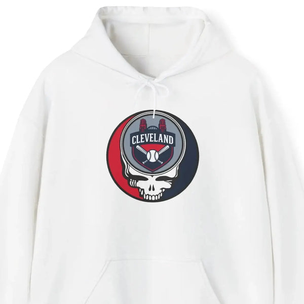Grateful Dead - Cleveland Guardians Grateful Dead Unisex Heavy Blend Hoodie - Hooded Sweatshirt - StealieShop