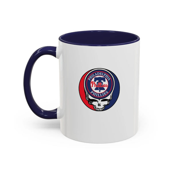 Philadelphia Phillies Grateful Dead Stealie Coffee Mug (11oz or 15oz) - StealieShop