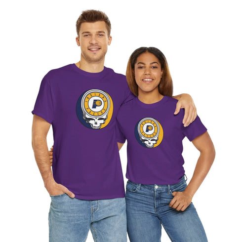 Indiana Pacers Grateful Dead Steal Your Face T-Shirt StealieShop