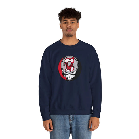 Grateful Dead - Cortland State University Stealie Crewneck Sweatshirt - StealieShop