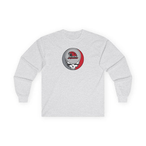 Miami University of Ohio Grateful Dead Long Sleeve Tee StealieShop