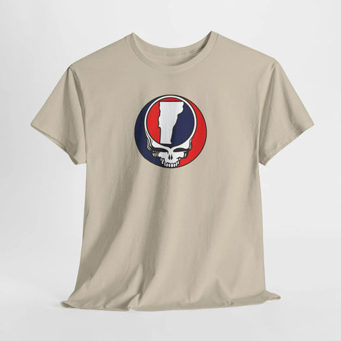 Vermont Map Stealie Grateful Dead T-Shirt