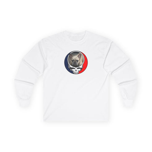 Custom Dog Stealie Grateful Dead Long Sleeve Tee (59)