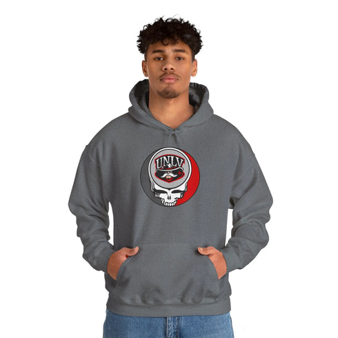 UNLV Grateful Dead Unisex Heavy Blend Hoodie - Hooded Sweatshirt - StealieShop