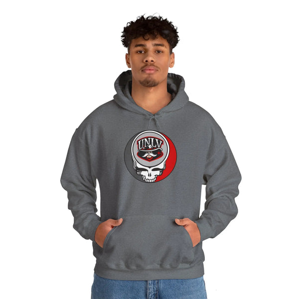 UNLV Grateful Dead Unisex Heavy Blend Hoodie - Hooded Sweatshirt - StealieShop