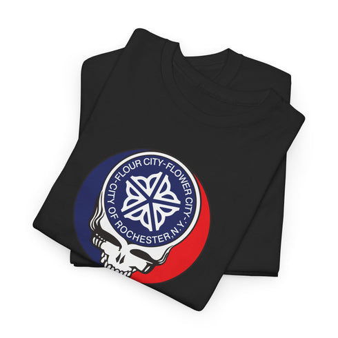 Custom Rochester City Stealie Unisex Grateful Dead T-Shirt