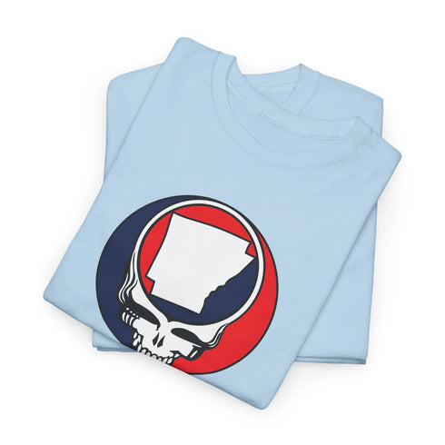 Arkansas Map Stealie Grateful Dead T-Shirt