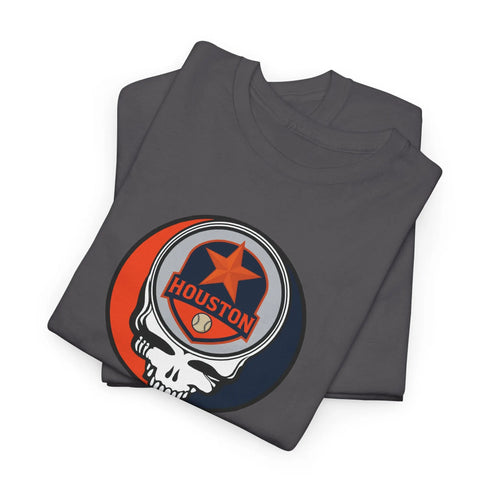 Grateful Dead - Houston Astros Grateful Dead Steal Your Face T-Shirt - MLB - Athletics - St Louis - StealieShop