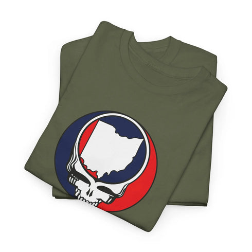 Ohio Map Stealie Grateful Dead Grateful Dead T-Shirt