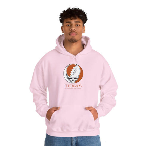 University of Texas Grateful Dead Unisex Heavy Blend Hoodie - Hooded Sweatshirt - UT Austin - StealieShop