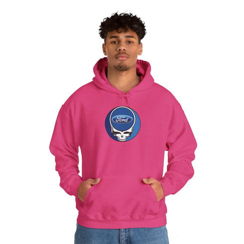 Ford Steal Your Face Grateful Dead Unisex Hoodie StealieShop