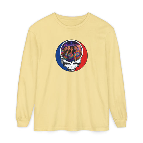 Custom Personal Garment-Dyed Long Sleeve T-Shirt (42)