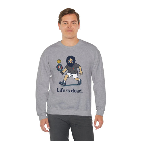 Grateful Dead - Jerry's in A Pickle | Life is dead. Crewneck Sweatshirt - StealieShop