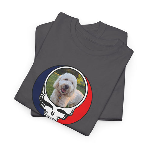 Custom Dog Stealie Unisex Grateful Dead T-Shirt (58)