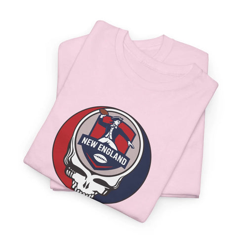 Grateful Dead - New England Patriots Stealie Unisex T-Shirt - NFL - StealieShop