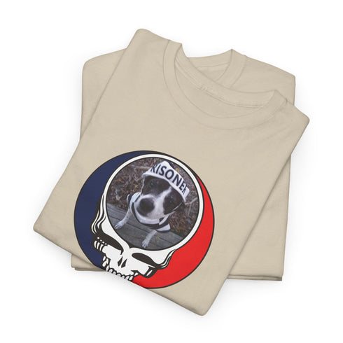 Custom Dog Stealie Unisex Grateful Dead T-Shirt (48)