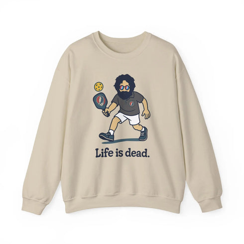 Grateful Dead - Jerry's in A Pickle | Life is dead. Crewneck Sweatshirt - StealieShop