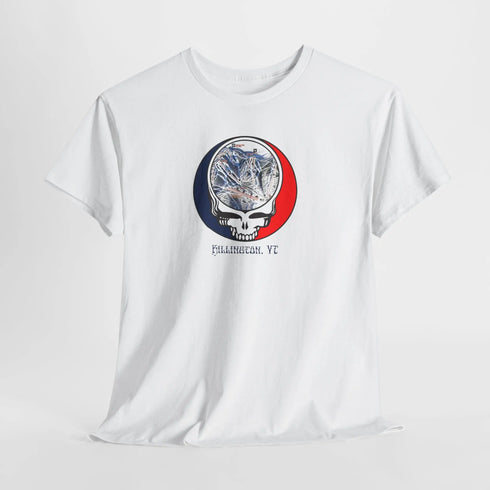 Killington Trail Map Stealie Grateful Dead T-Shirt