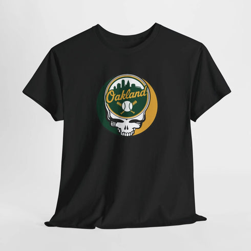 Grateful Dead - Oakland A's Grateful Dead T-Shirt - MLB - Athletics - StealieShop