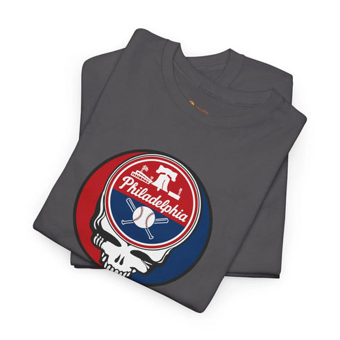 Grateful Dead - Philadelphia Phillies Grateful Dead Steal Your Face T-Shirt - MLB - StealieShop