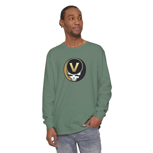 Grateful Dead - Vanderbilt Garment-Dyed Long Sleeve T-Shirt - StealieShop