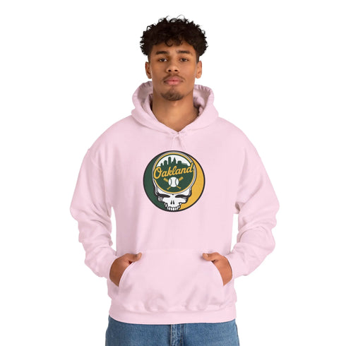 Grateful Dead - Oakland A's Grateful Dead Unisex Heavy Blend Hoodie - MLB - StealieShop