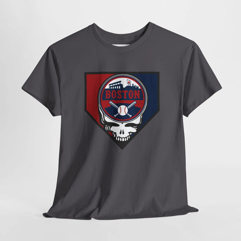 Grateful Dead - Home Run Collection: Boston Edition Grateful Dead Steal Your Face T-Shirt - StealieShop