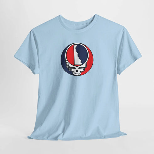 Delaware Map Stealie Grateful Dead T-Shirt