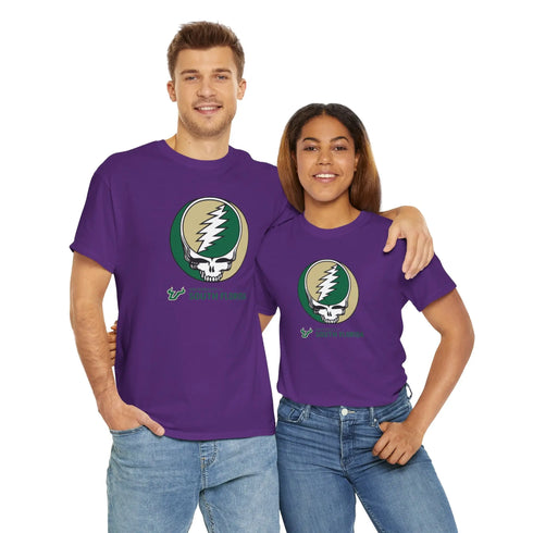 University of South Florida Grateful Dead T-Shirt Printify
