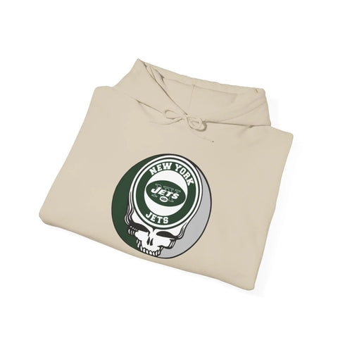New York Jets Logo Stealie Grateful Dead Hoodie