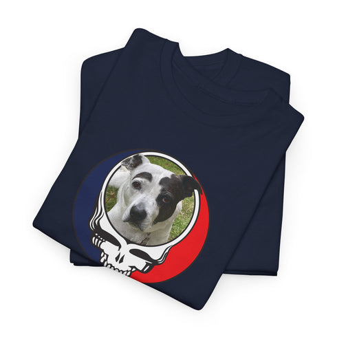 Custom Dog Stealie Unisex Grateful Dead T-Shirt (62)