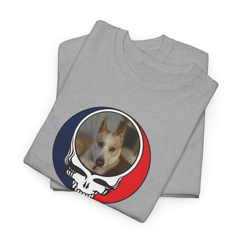 Custom Dog Stealie Unisex Grateful Dead T-Shirt (88)
