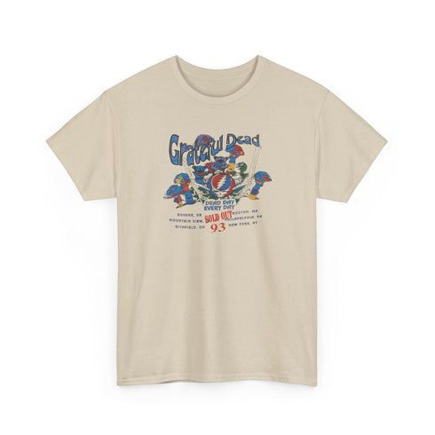 Sold Out 1993 Tour - Unisex Grateful Dead T-Shirt - Icons From The Road Collection