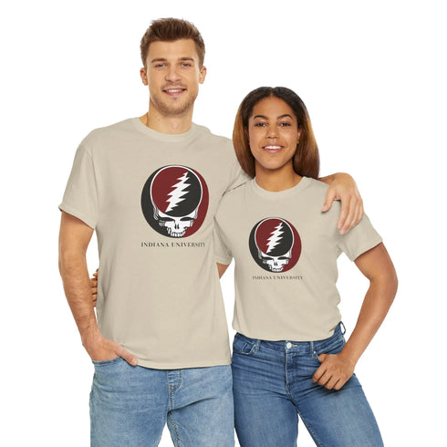 Indiana University Grateful Dead T-Shirt Printify