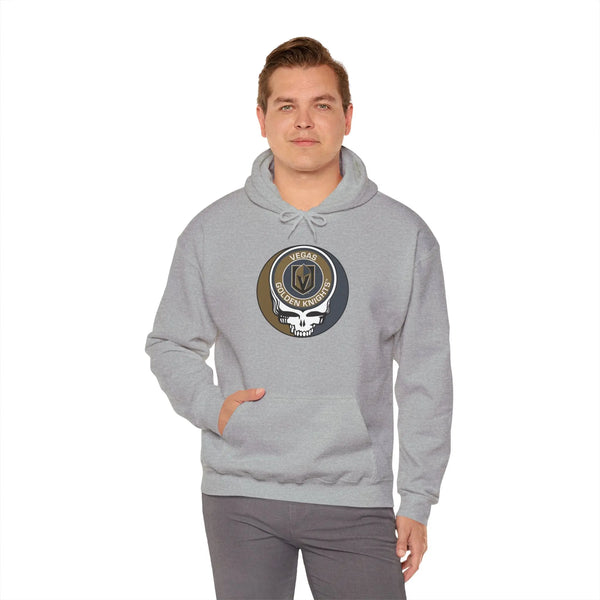 Vegas Golden Knights Grateful Dead Unisex Heavy Blend Hoodie StealieShop