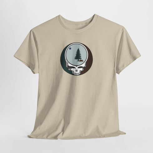 Vermont "Unofficial" State Flag Stealie Grateful Dead T-Shirt