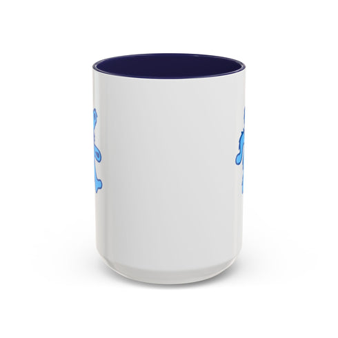 Grateful Dead - Blue Dancing Bear Stealie Coffee Mug - StealieShop