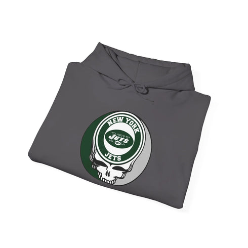 New York Jets Logo Stealie Grateful Dead Hoodie