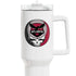 Grateful Dead - The Gridiron Collection: Atlanta Edition Stealie "Fat Man" Tumbler, Double Insulated 40oz Travel Mug - StealieShop