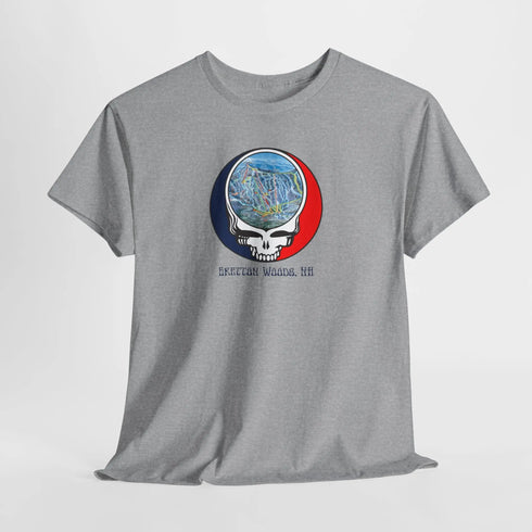 Bretton Woods Trail Map Stealie Grateful Dead T-Shirt