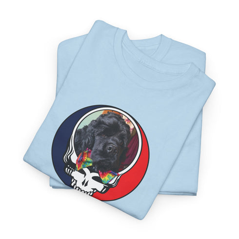 Custom Dog Stealie Unisex Grateful Dead T-Shirt (150)